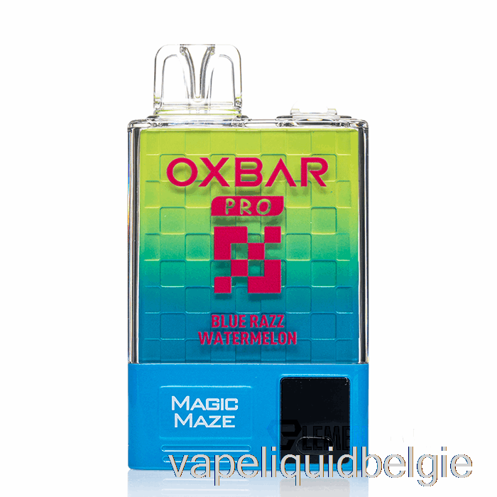 Vape Vloeibare Oxbar Magic Maze Pro 10000 Wegwerp Blauwe Razz Watermeloen - Peulsap